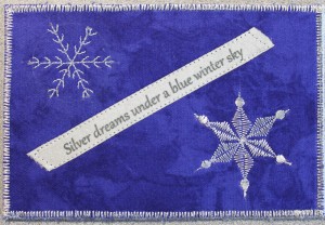 snowflake postcard 2