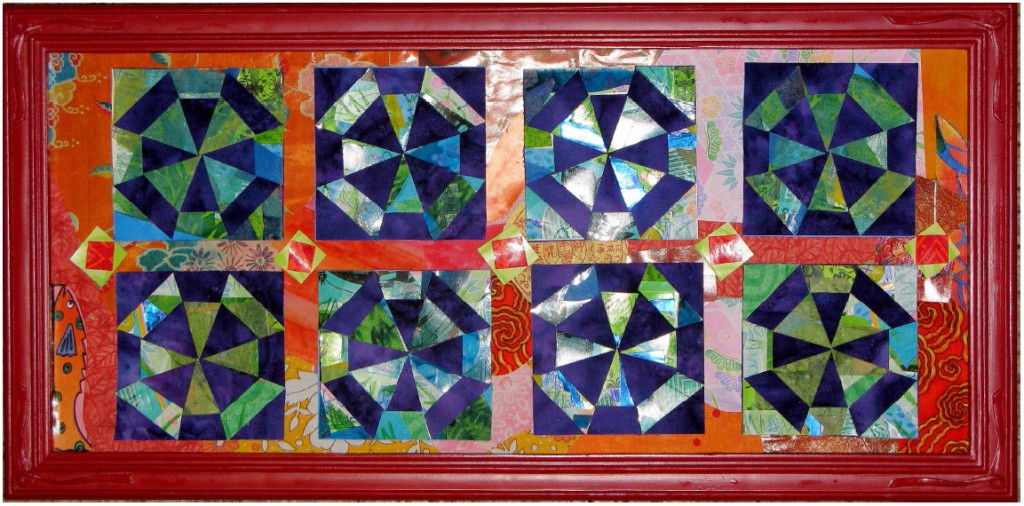 miniature-quilt-design-scrappy-spider-web-by-terry-white