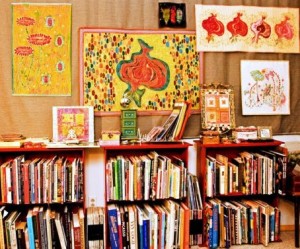TERRY WHITE BOOKSHELVES