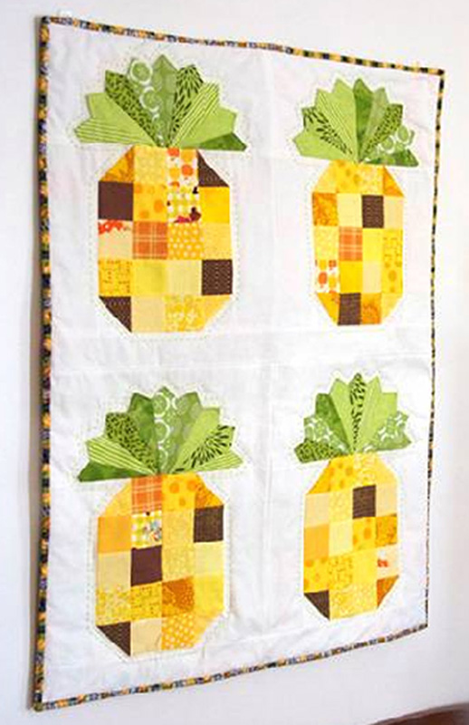 free-quilt-project-pineapple-wall-hanging