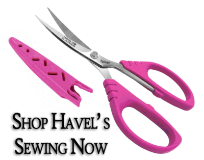 Havel's Sewing quilting, applique and embroidery scissors